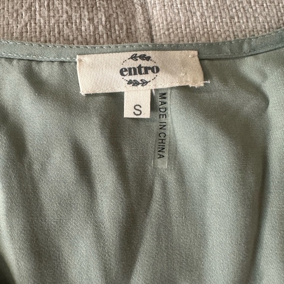 Satin Long Sleeve Mini Dress - Picture 5 of 7